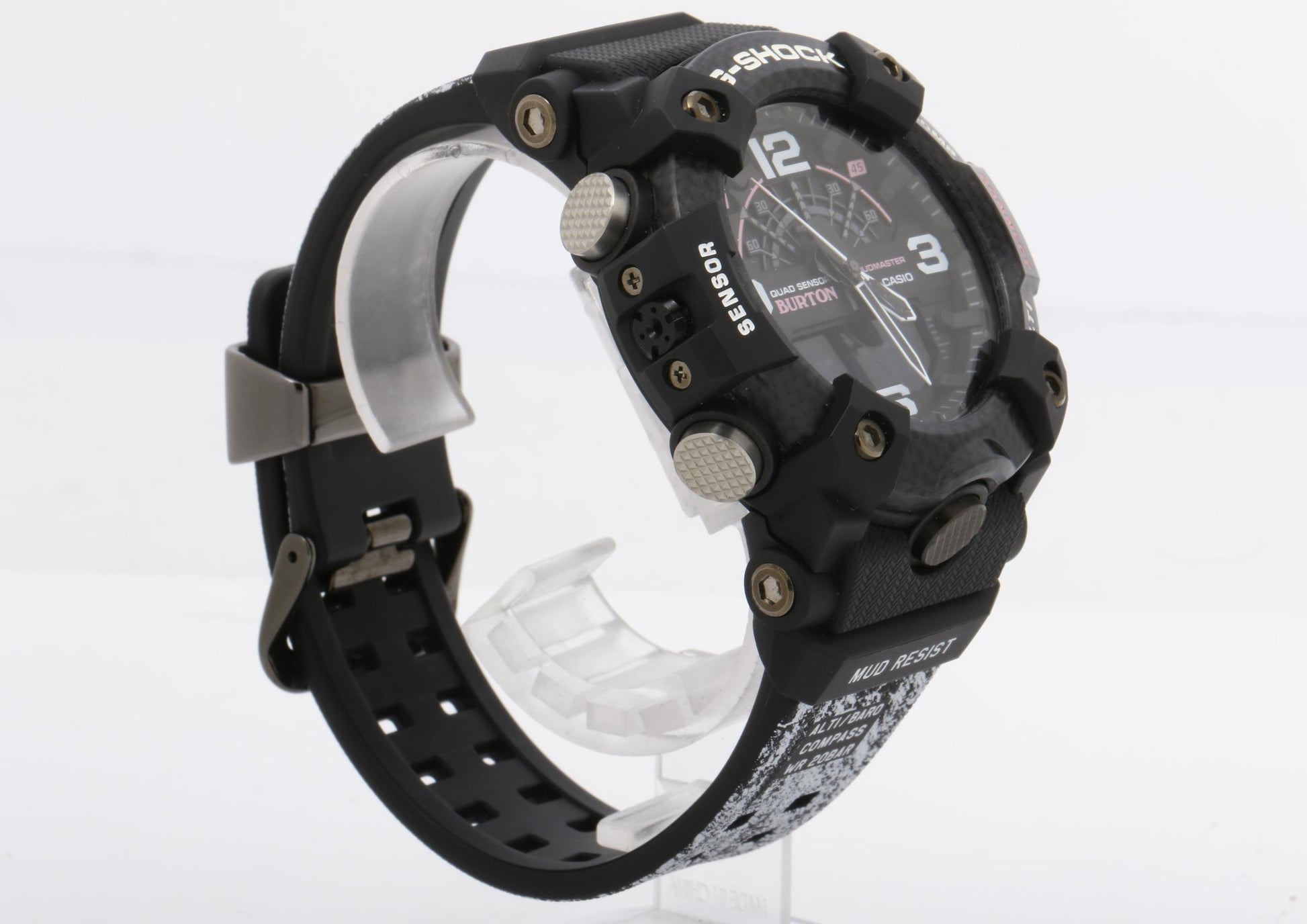 CASIO カシオ 時計 GSHOCK MASTER OF G LAND MUDMASTER GGB100BTN1AJR ブラック カーボン／樹脂 メンズ アナデジ BURTONコラボレーションモデル 限定 新品未使用展示品