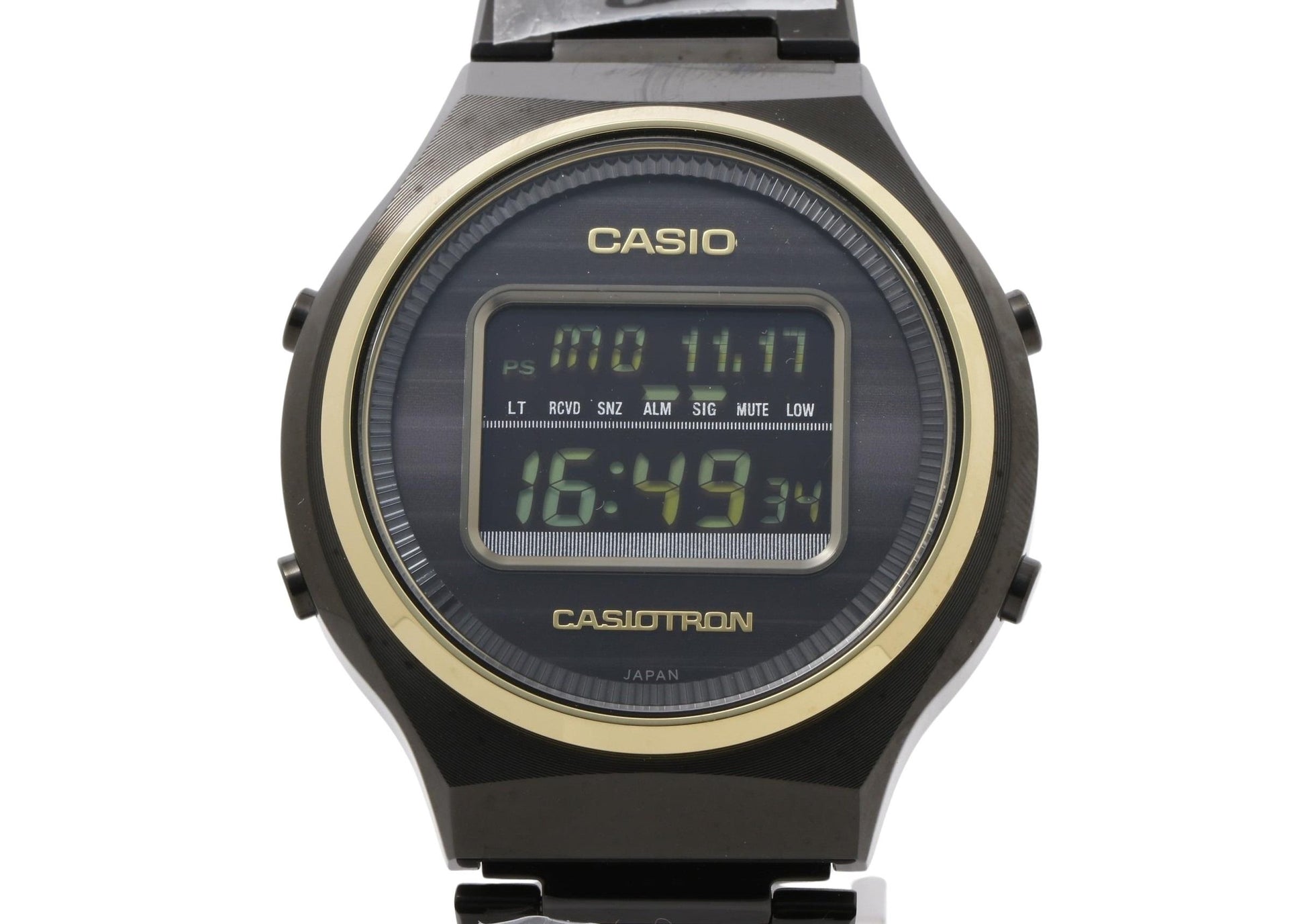 CASIO カシオ 時計 カシオトロン TRN50ZE1AJR ブラック ステンレススチール メンズ デジタル カシオウオッチ50周年記念モデル CASIOTRON 新品未使用展示品