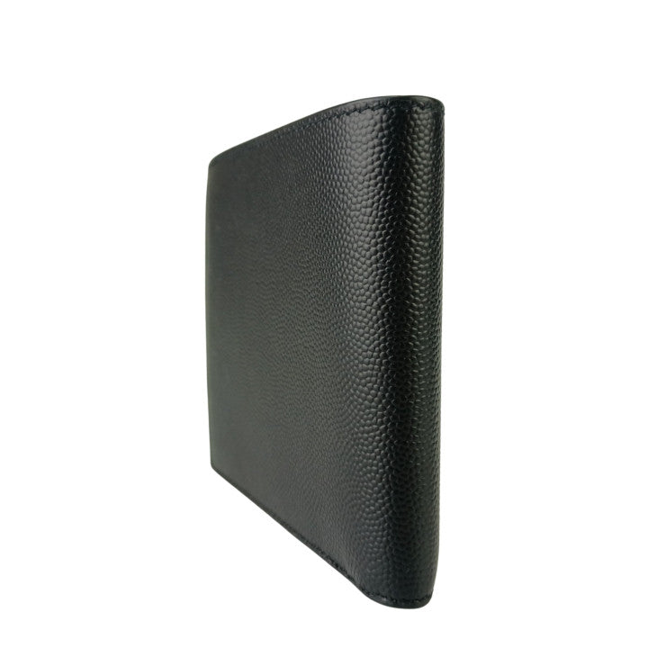 SAINT LAURENT サンローラン 財布/コインケース 二つ折り財布 396307 ブラック レザー メンズ 超美品