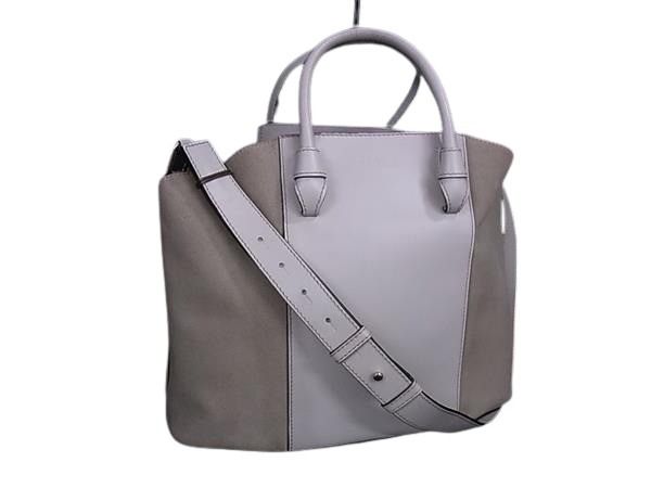 FURLA フルラ ハンドバッグ ミアステラ ベージュ ブラック スエード レディース 2WAY