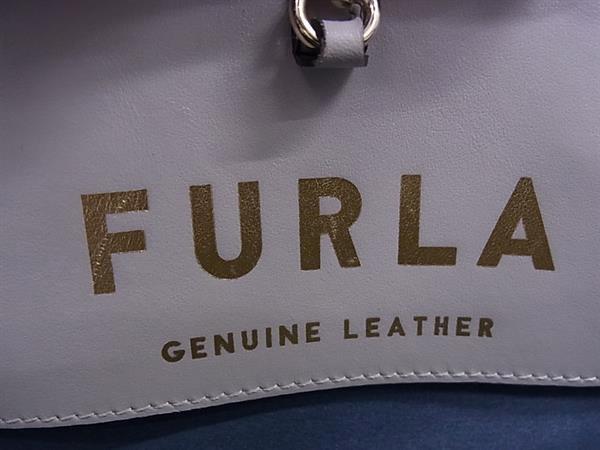 FURLA フルラ ハンドバッグ ミアステラ ベージュ ブラック スエード レディース 2WAY