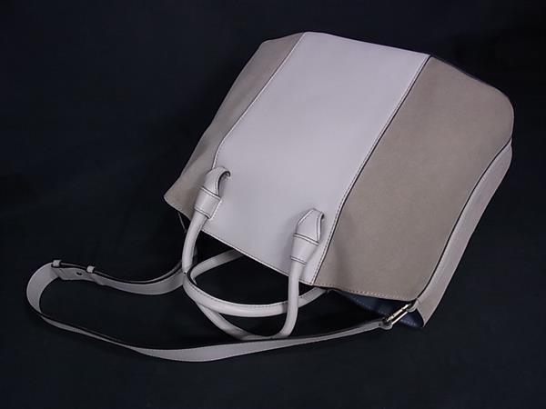 FURLA フルラ ハンドバッグ ミアステラ ベージュ ブラック スエード レディース 2WAY
