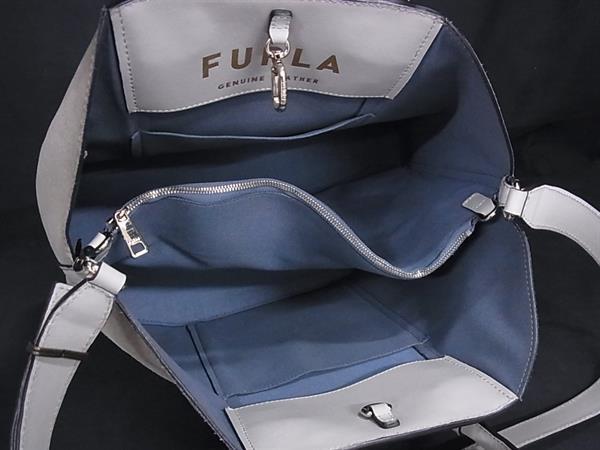 FURLA フルラ ハンドバッグ ミアステラ ベージュ ブラック スエード レディース 2WAY