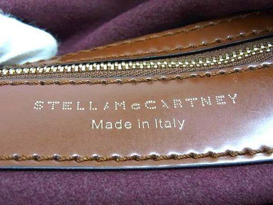 STELLA McCARTNEY ステラ マッカートニー ショルダーバッグ ブラウン スエード レザー レディース