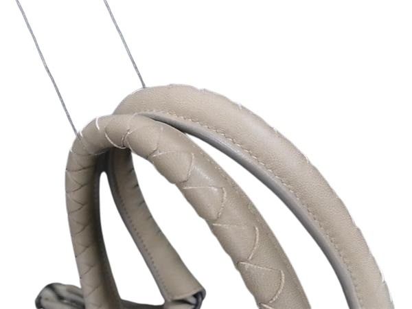 BOTTEGA VENETA ボッテガヴェネタ ハンドバッグ イントレチャート 214728 ベージュ レザー レディース