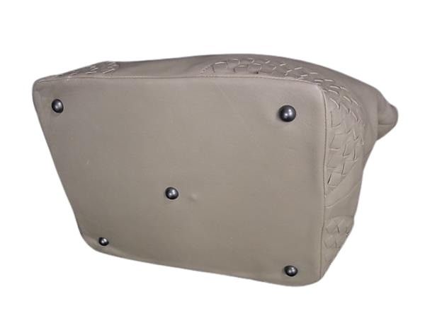 BOTTEGA VENETA ボッテガヴェネタ ハンドバッグ イントレチャート 214728 ベージュ レザー レディース