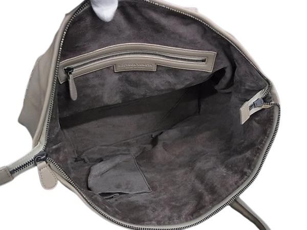 BOTTEGA VENETA ボッテガヴェネタ ハンドバッグ イントレチャート 214728 ベージュ レザー レディース