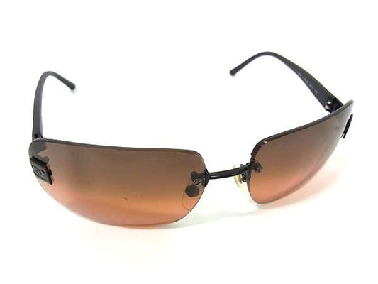 CHANEL シャネル サングラス ココマーク 4026 ブラック クリアレッド プラスチック メンズ