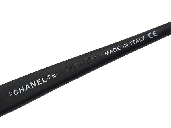 CHANEL シャネル サングラス ココマーク 4026 ブラック クリアレッド プラスチック メンズ