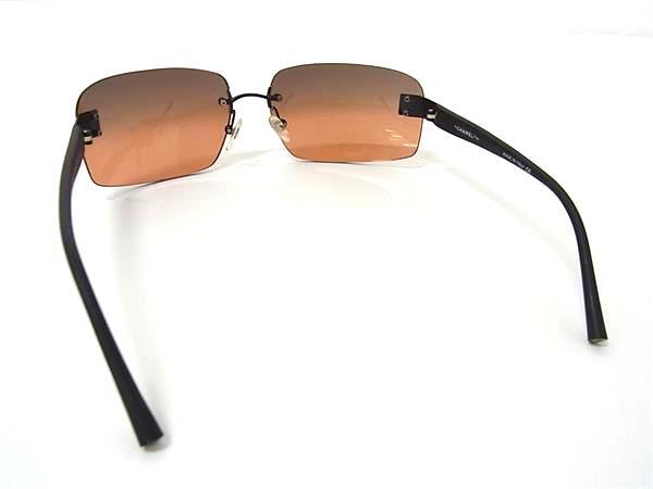 CHANEL シャネル サングラス ココマーク 4026 ブラック クリアレッド プラスチック メンズ