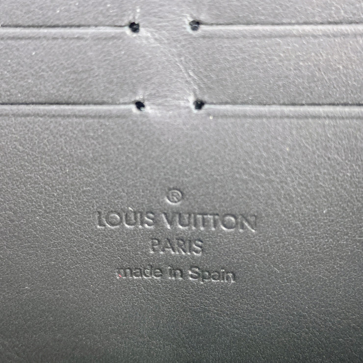 美品 LOUIS VUITTON ルイ ヴィトン ジッピーウォレット ホリゾンタル 長財布 M11721 ブラック トリヨンレザー メンズ ラウンドファスナー