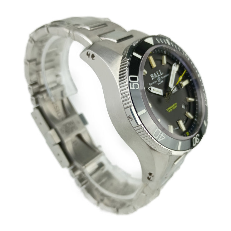 超美品 BALL WATCH ボール ウォッチ 腕時計 エンジニアハイドロカーボン DM2236A-SCJ-BK ブラック文字盤 SS セラミック メンズ サブマリンウォーフェア 自動巻き
