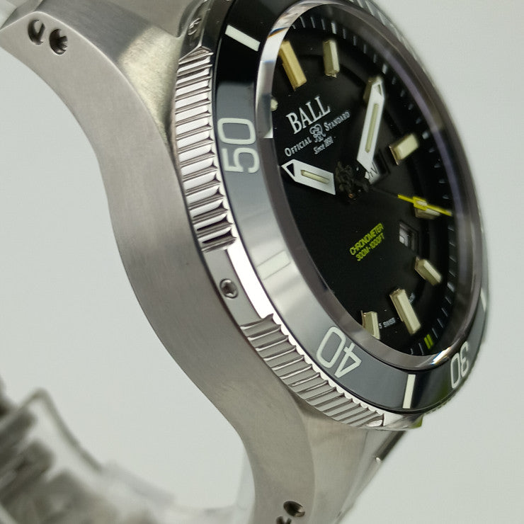 超美品 BALL WATCH ボール ウォッチ 腕時計 エンジニアハイドロカーボン DM2236A-SCJ-BK ブラック文字盤 SS セラミック メンズ サブマリンウォーフェア 自動巻き