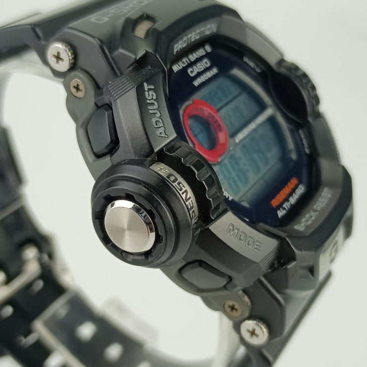 美品 CASIO カシオ 腕時計 G-SHOCK ライズマン GW-9200J デジタル文字盤 ラバー メンズ