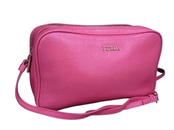 FURLA フルラ ショルダーバッグ リリー ピンク レザー レディース 新古未使用展示品