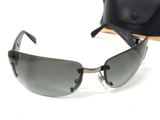 BVLGARI ブルガリ アイウェア サングラス 625 104/11 ブラック系 プラスチック ユニセックス 超美品