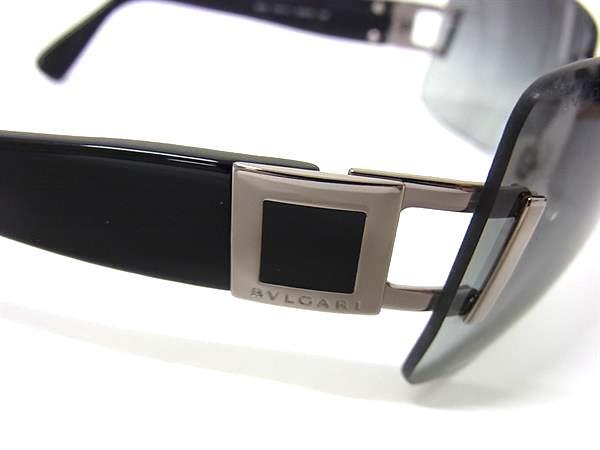 BVLGARI ブルガリ アイウェア サングラス 625 104/11 ブラック系 プラスチック ユニセックス 超美品