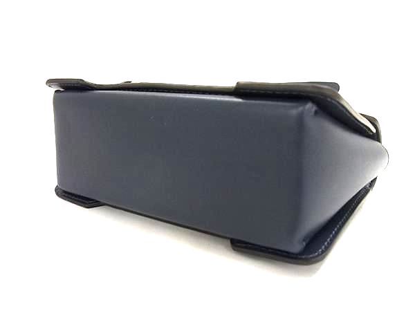 MARNI マルニ ボディバッグ トランカルー ネイビー レザー レディース シルバー金具 超美品
