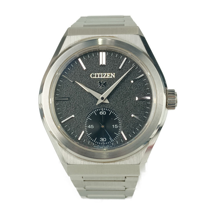 美品 CITIZEN シチズン 腕時計 ザ・シチズン メカニカルモデル NC0200-90E / 0200-T027113 シルバー ブラック文字盤 SS メンズ 特定店取扱モデル 裏スケ 自動巻き スモールセコンド
