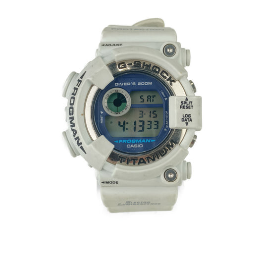 CASIO カシオ 腕時計 G-SHOCK MASTER OF G - SEA FROGMAN Gショック フロッグマン DW-8200LG-8JR ホワイト チタン 樹脂 メンズ クオーツ デジタル
