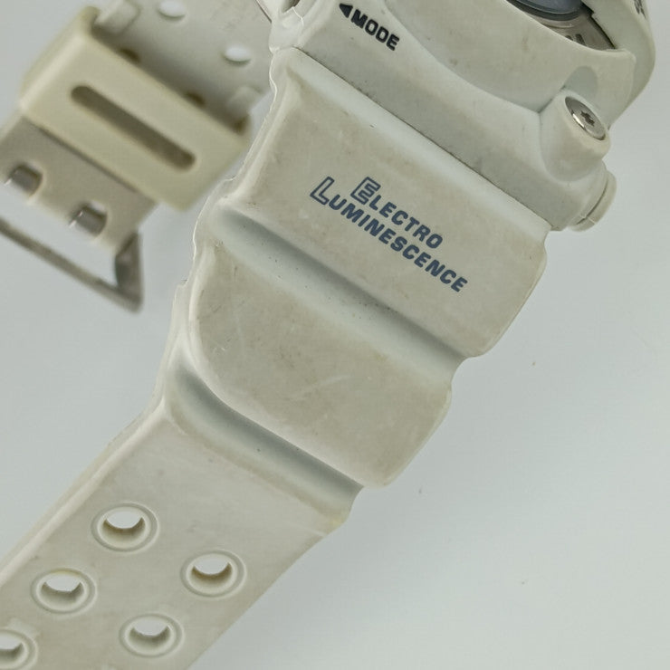 CASIO カシオ 腕時計 G-SHOCK MASTER OF G - SEA FROGMAN Gショック フロッグマン DW-8200LG-8JR ホワイト チタン 樹脂 メンズ クオーツ デジタル