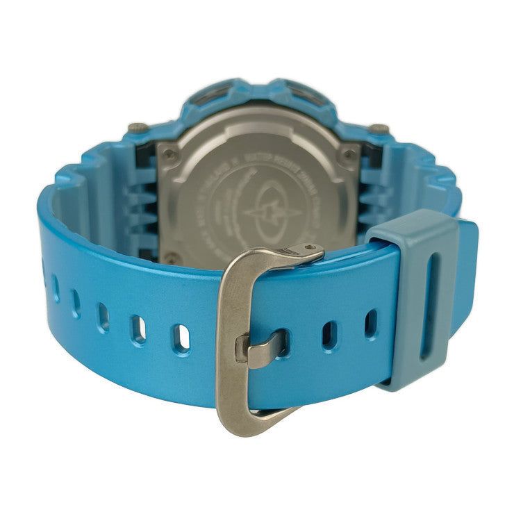 CASIO カシオ 腕時計 G-SHOCKMASTER OF G - SEA GULFMAN Gショック ガルフマン G-9100TC-2JF メタリックブルー チタン 樹脂 メンズ クオーツ デジタル