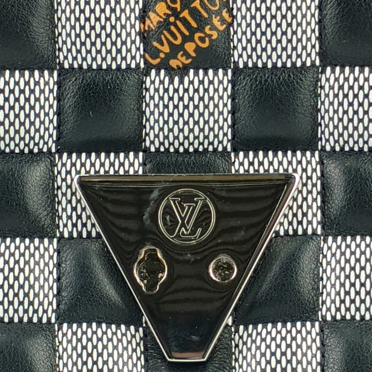 美品 LOUIS VUITTON ルイ ヴィトン ショルダーバッグ ダミエ ツイストBB N40221 ブラック ホワイト カーフレザー レディース ニコラ ジェスキエール