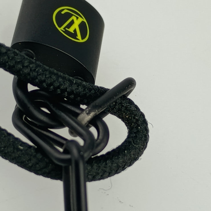 美品 LOUIS VUITTON ルイ ヴィトン ブレスレット シルバー・ロックイット ヴァージル・アブロー Q05270 ノワールプロフォン チタン リサイクルナイロン メンズ ブラック