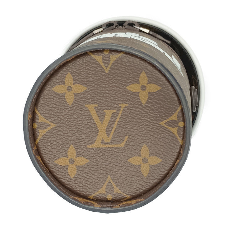 新古未使用展示品 LOUIS VUITTON ルイ ヴィトン ショルダーバッグ エブリデイLV コーヒーカップ M80812 ブラウン ホワイト モノグラムキャンバス レザー ユニセックス 2021AW