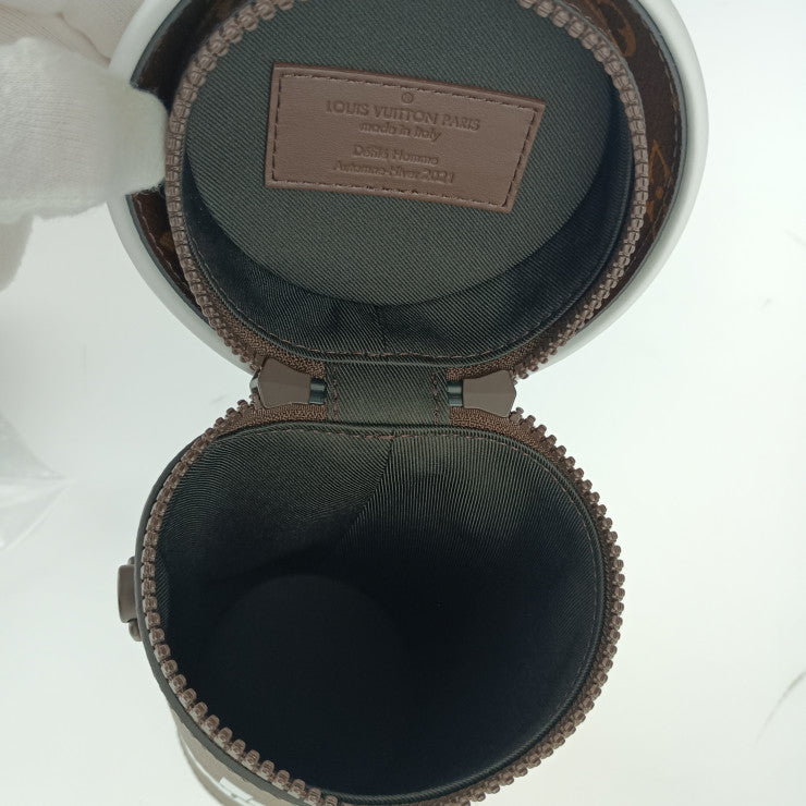 新古未使用展示品 LOUIS VUITTON ルイ ヴィトン ショルダーバッグ エブリデイLV コーヒーカップ M80812 ブラウン ホワイト モノグラムキャンバス レザー ユニセックス 2021AW