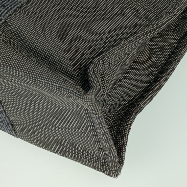 HERMES エルメス トートバッグ エールライン トート MM - グレー シルバー金具 キャンバス ユニセックス ハンドバッグ