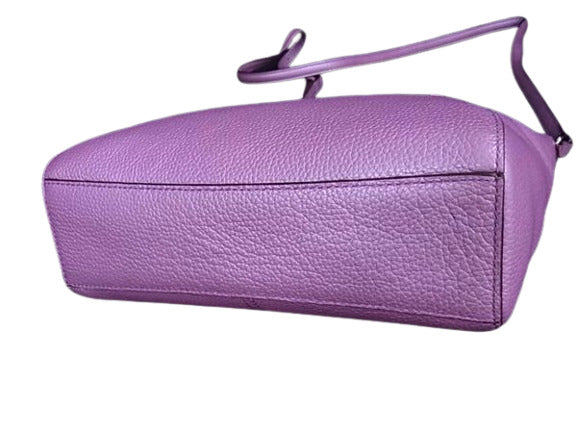 超美品 COACH コーチ ショルダーバッグ ミニ ケルシー サッチェル F22316 パープル系 レザー レディース ミニバッグ 2WAY