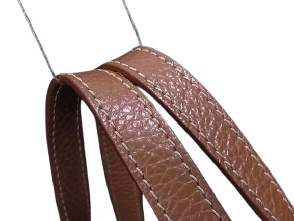 IACUCCI イアクッチ ハンドバッグ - ベージュ ブラウン キャンバス×レザー レディース 美品