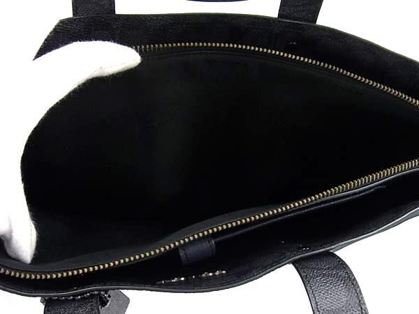 COACH コーチ ビジネスバッグ チャーリー ブリーフ ケース イン レザー ウィズ シグネチャー ブロッキング 76201 ネイビー グレー レザー PVC メンズ 2WAY 超美品