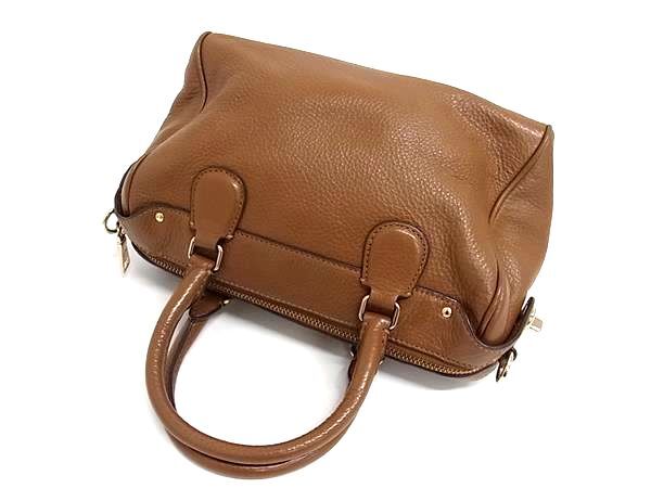 COACH コーチ ハンドバッグ ベネットミニサッチェル F36677 ブラウン レザー レディース 2WAY ゴールド金具