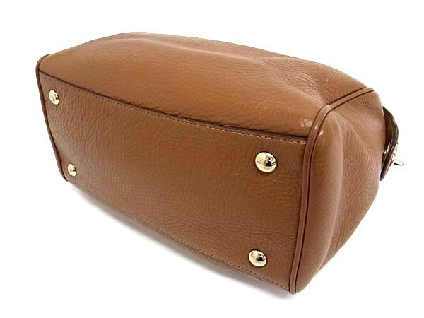 COACH コーチ ハンドバッグ ベネットミニサッチェル F36677 ブラウン レザー レディース 2WAY ゴールド金具