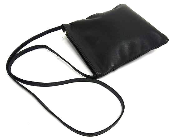 LOEWE ロエベ ショルダーバッグ アナグラム - ブラック レザー レディース 美品