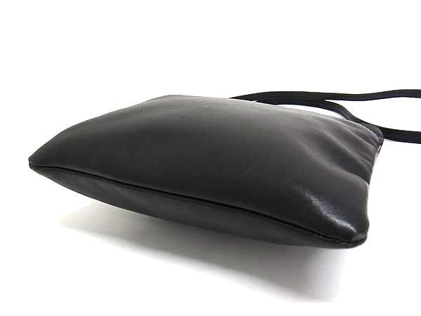 LOEWE ロエベ ショルダーバッグ アナグラム - ブラック レザー レディース 美品