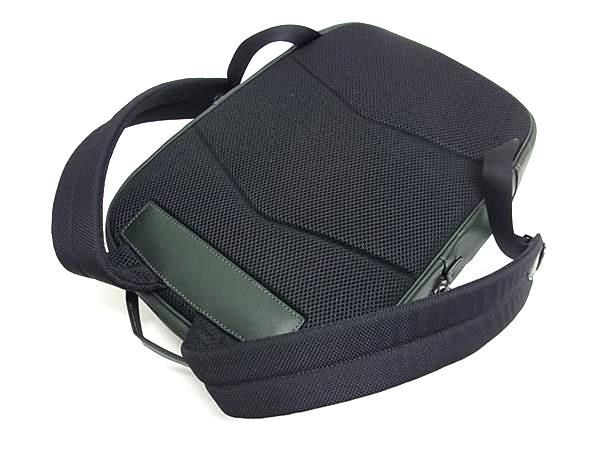 COACH コーチ リュックサック シグネチャー CE489 グレー グリーン レザー メンズ 新品未使用展示品