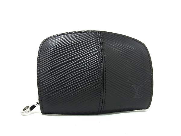 LOUIS VUITTON ルイ ヴィトン コインケース ポルトモネ・エピZ M63682 ノワール エピレザー ユニセックス 小銭入れ シルバー金具