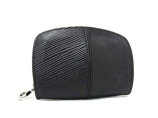 LOUIS VUITTON ルイ ヴィトン コインケース ポルトモネ・エピZ M63682 ノワール エピレザー ユニセックス 小銭入れ シルバー金具