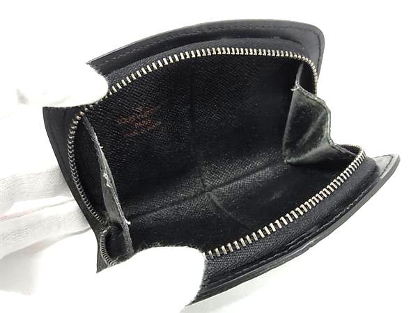 LOUIS VUITTON ルイ ヴィトン コインケース ポルトモネ・エピZ M63682 ノワール エピレザー ユニセックス 小銭入れ シルバー金具