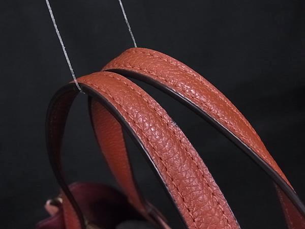 COACH コーチ ハンドバッグ ウィロウ トート 24 カラーブロック C8561 ピンク系 レザー レディース 2WAY ショルダーバッグ ゴールド金具 美品