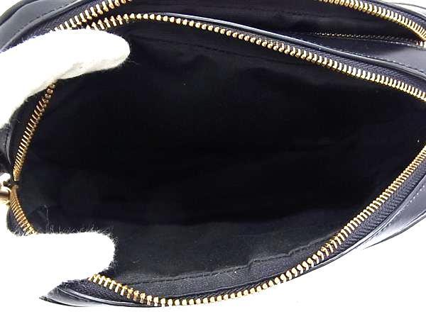 COACH コーチ ショルダーバッグ ジェス クロスボディ F68168 ブラウン系×ブラック系 PVC×レザー レディース ゴールド金具 超美品