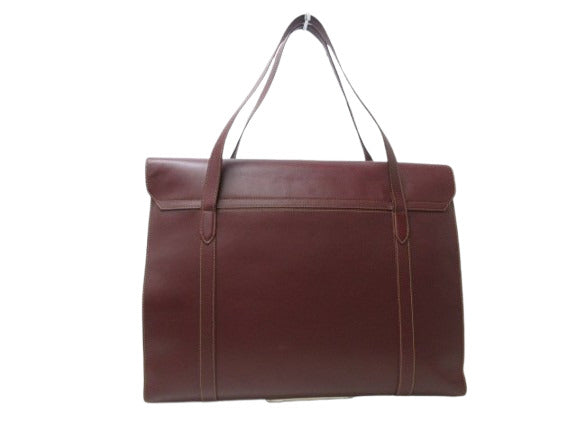 Cartier カルティエ ショルダーバッグ マストライン - ボルドー レザー レディース