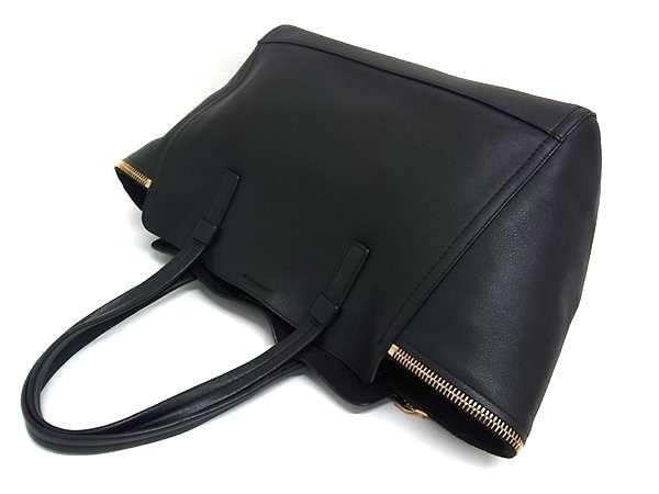 Salvatore Ferragamo サルバトーレ フェラガモ トートバッグ ガンチーニ アリアナ DH-21 D992 ブラック レザー レディース ゴールド金具