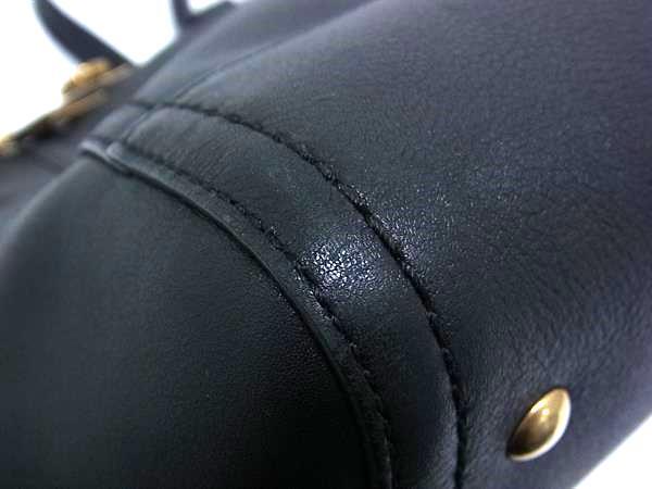 Salvatore Ferragamo サルバトーレ フェラガモ トートバッグ ガンチーニ アリアナ DH-21 D992 ブラック レザー レディース ゴールド金具