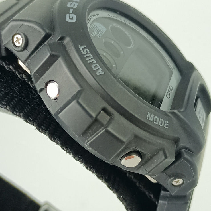 CASIO カシオ 時計 G-SHOCK Supreme×THE NORTH FACE×G-SHOCKトリプルコラボモデル DW-6900NS-1JR ブラック文字盤 ラバー ナイロン メンズ 美品