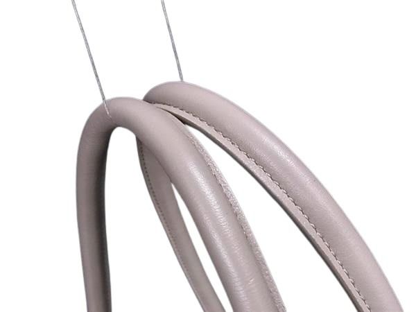 J&M DAVIDSON ジェイアンドエムデヴィッドソン ハンドバッグ ビューロー ベージュ レザー レディース 超美品