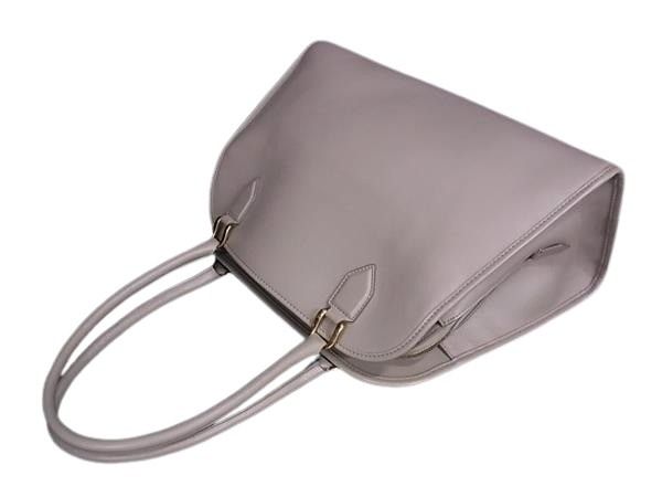 J&M DAVIDSON ジェイアンドエムデヴィッドソン ハンドバッグ ビューロー ベージュ レザー レディース 超美品